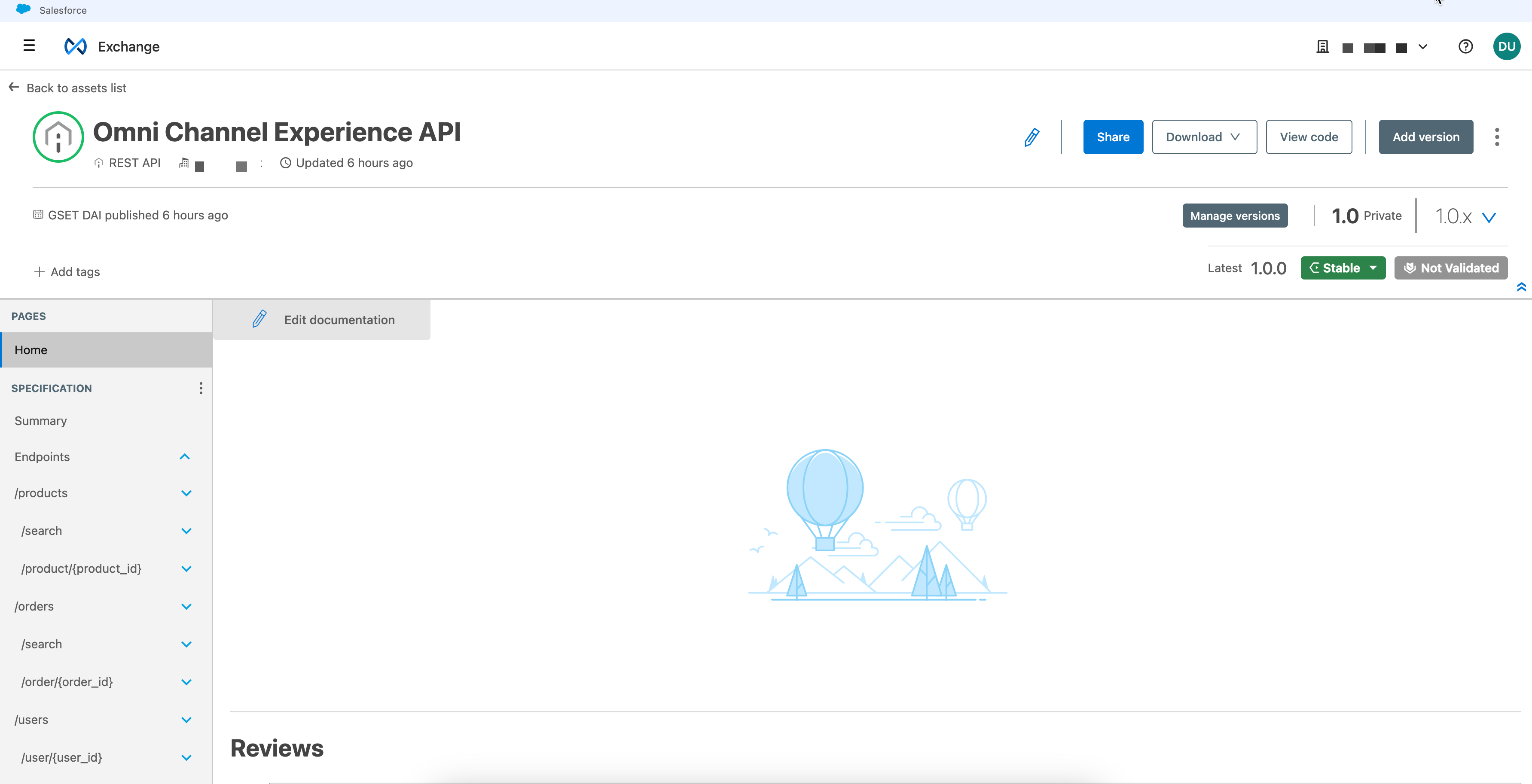 API Page