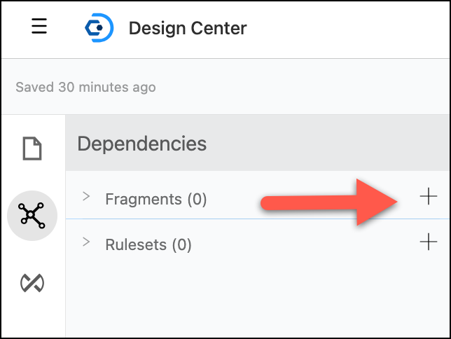module1 lab2 design center dependency add