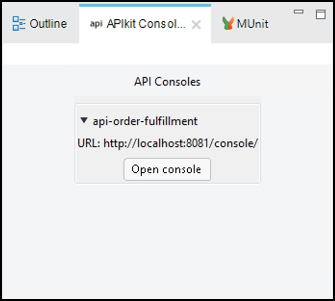 module10 lab2 api console order fulfillment