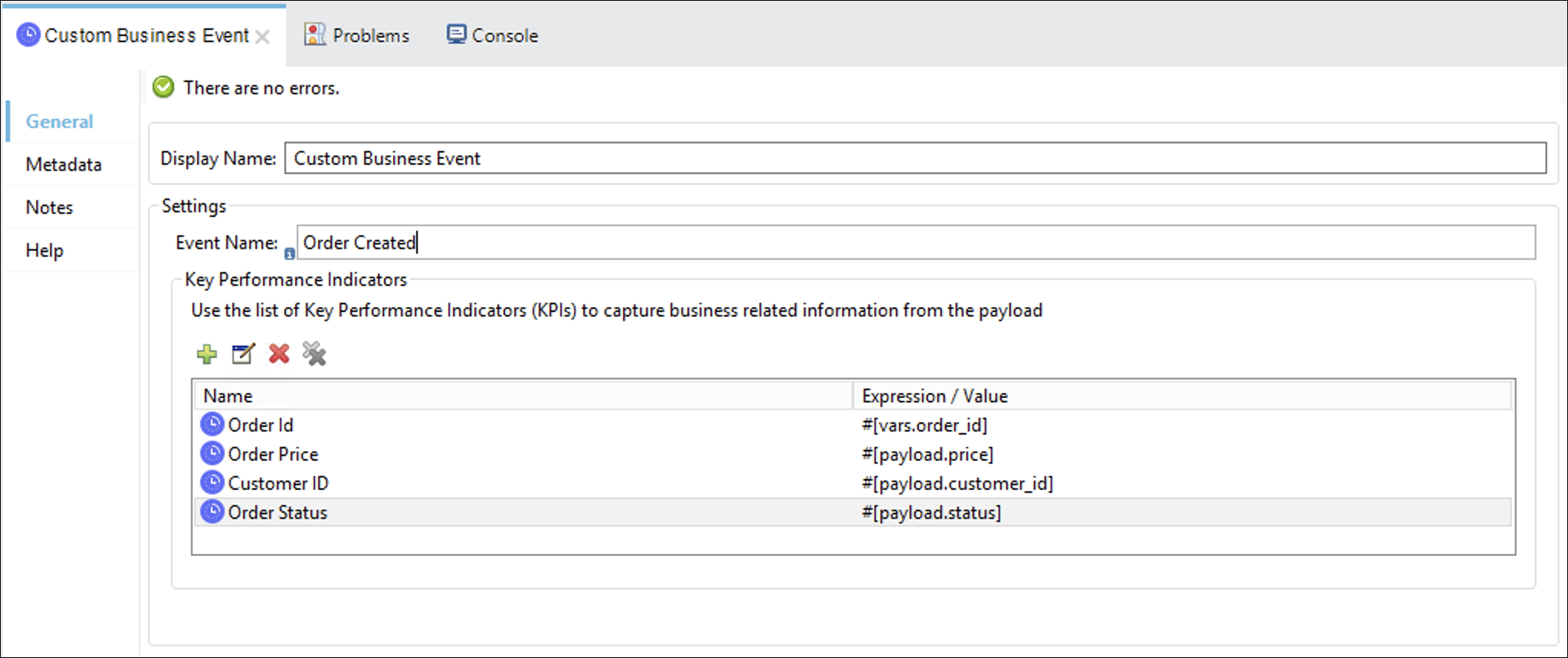 module10 lab2 studio business event config