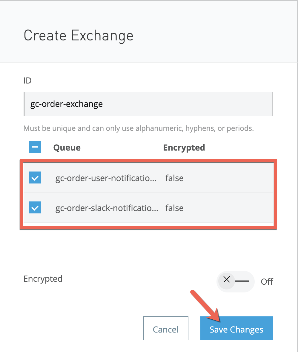 module10 lab3 anypoint mq exchange config