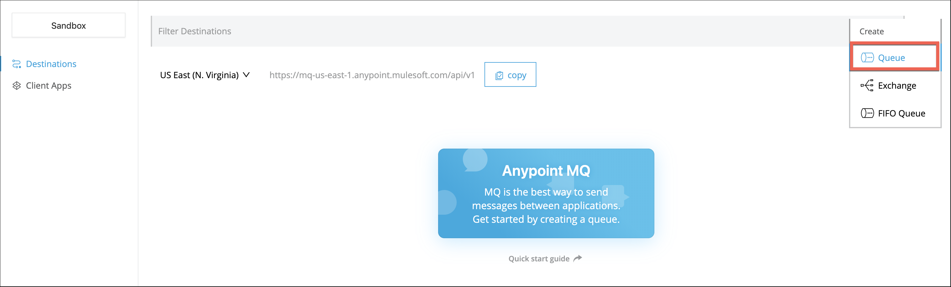 module10 lab3 anypoint mq queue