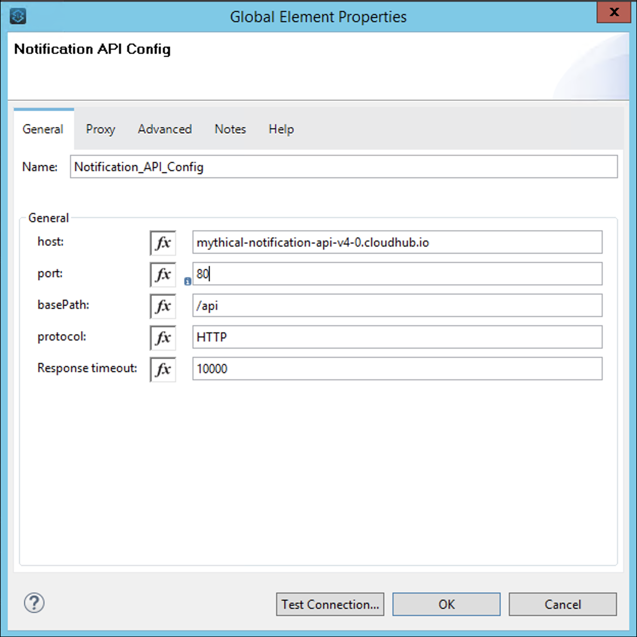 module10 lab3 notification api configuration