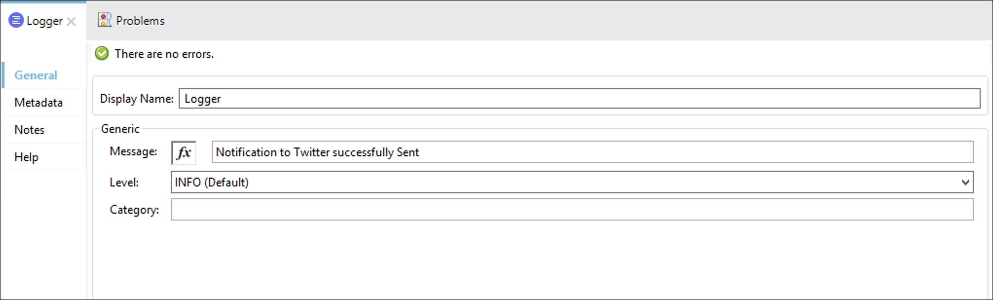 module10 lab3 twitter notification logger