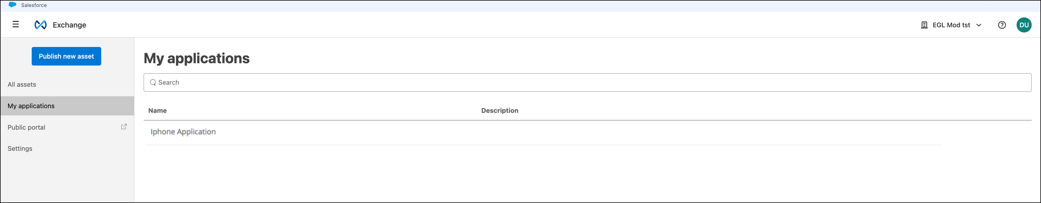 module5 lab2 client apps list